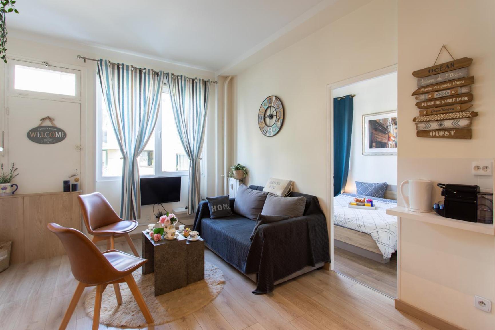 Boutique Apartment La Lavande Free Parking 10 Min Walk Nisa Exterior foto